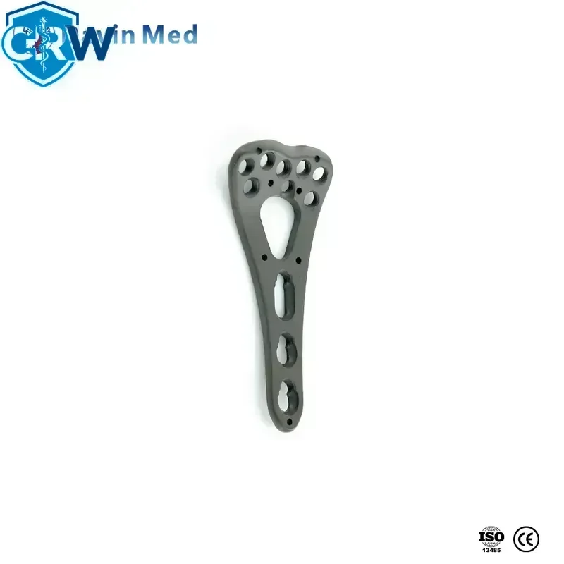 crw医療用チタン製ラジアスロッキングコンプレッションプレートlcp（外傷骨折固定手術用）ce-iso認証取得済