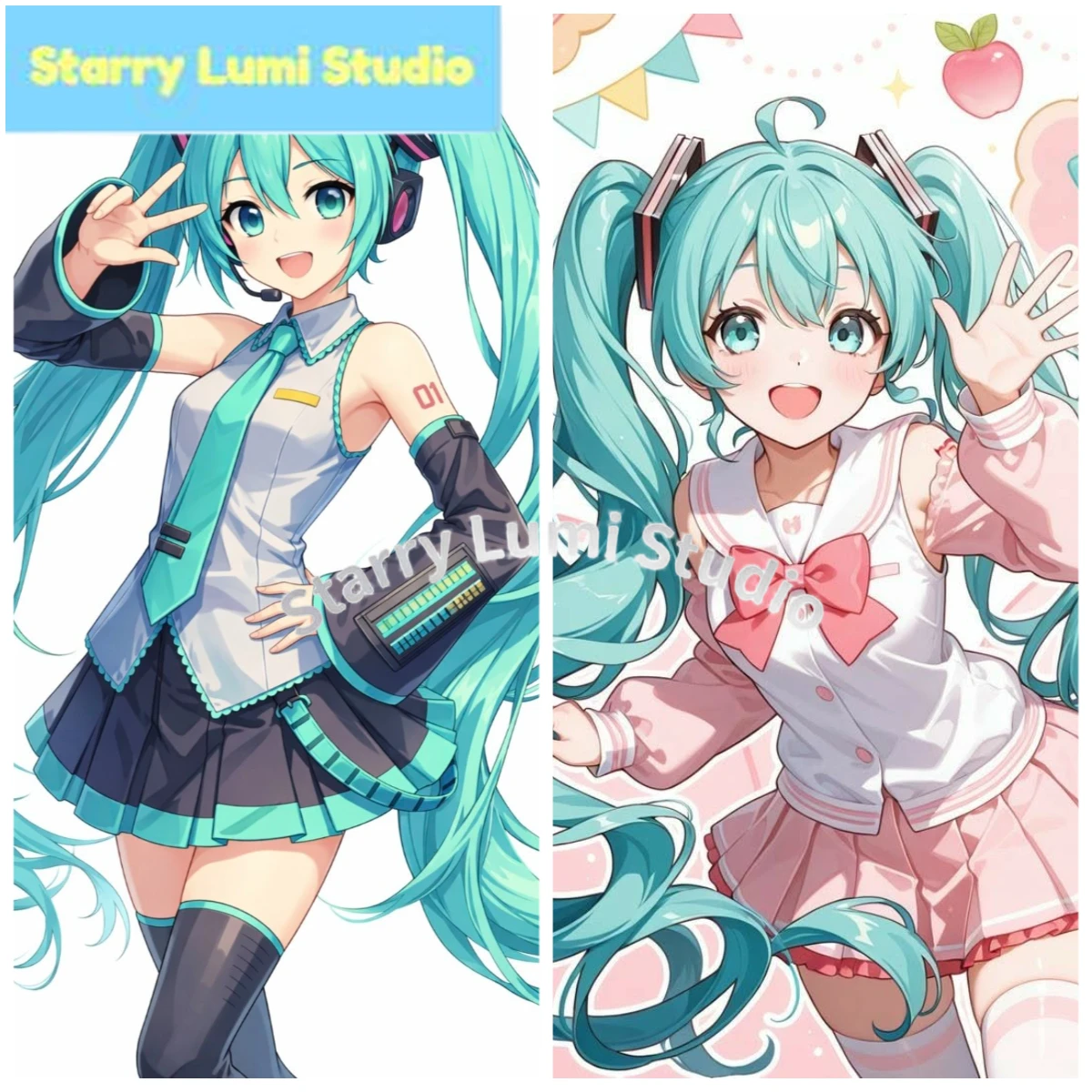 Hatsune Miku Full Drill Diamond Painting – 5D Crystal Art Kit, Sparkling DIY Wall Decor, Perfect Gift for Vocaloid Fans