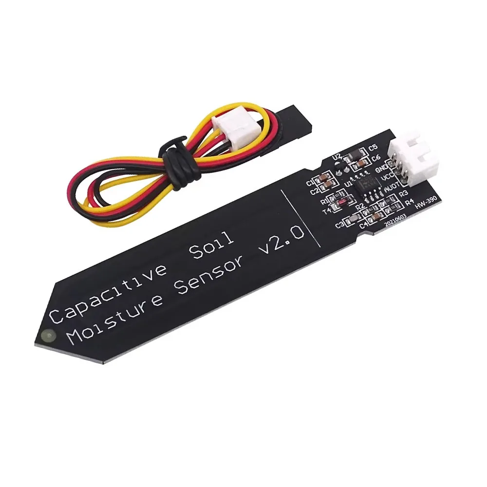 Analog Capacitive Soil Humidity Sensor - Corrosion-Proof Design for Arduino IoT Irrigation Systems