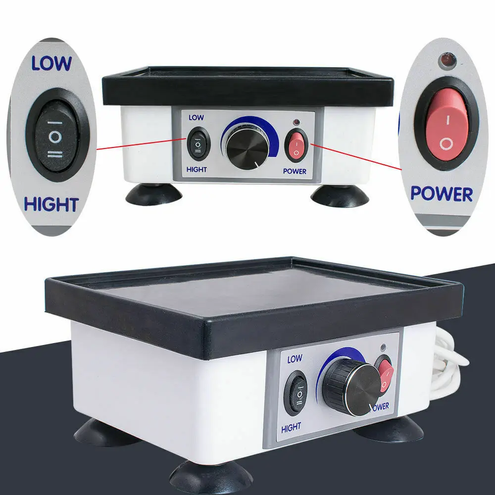 High Efficiency Powerful JT-51/51B Dental Lab Equipment Square Vibrator Model Oscillator for Precision Dental Prosthetics