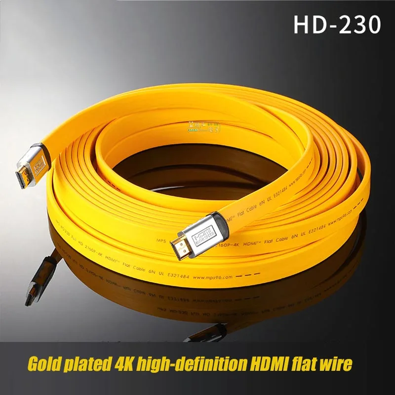 HD HDMI Cable 2.0 Version HD-188 TV Connection Cable 4K3D Computer Projector Data Cable Connector 0.5m/1/1.5/2/3/5/8/10/12/15m