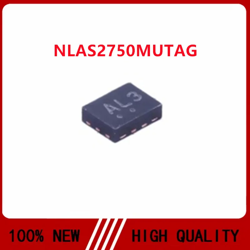 10PCS/LOT NLAS2750MUTAG NLAS2750 AL* UQFN10 Integrated circuit IC chip