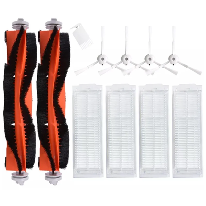 A09G-Per Xiaomi Mi Robot Aspirapolvere Mop 2 Lite MJST1S MJST1SHW MJSTL MJSTP Spazzola Laterale Principale Filtro Hepa Parti per Vaccum Cleaner