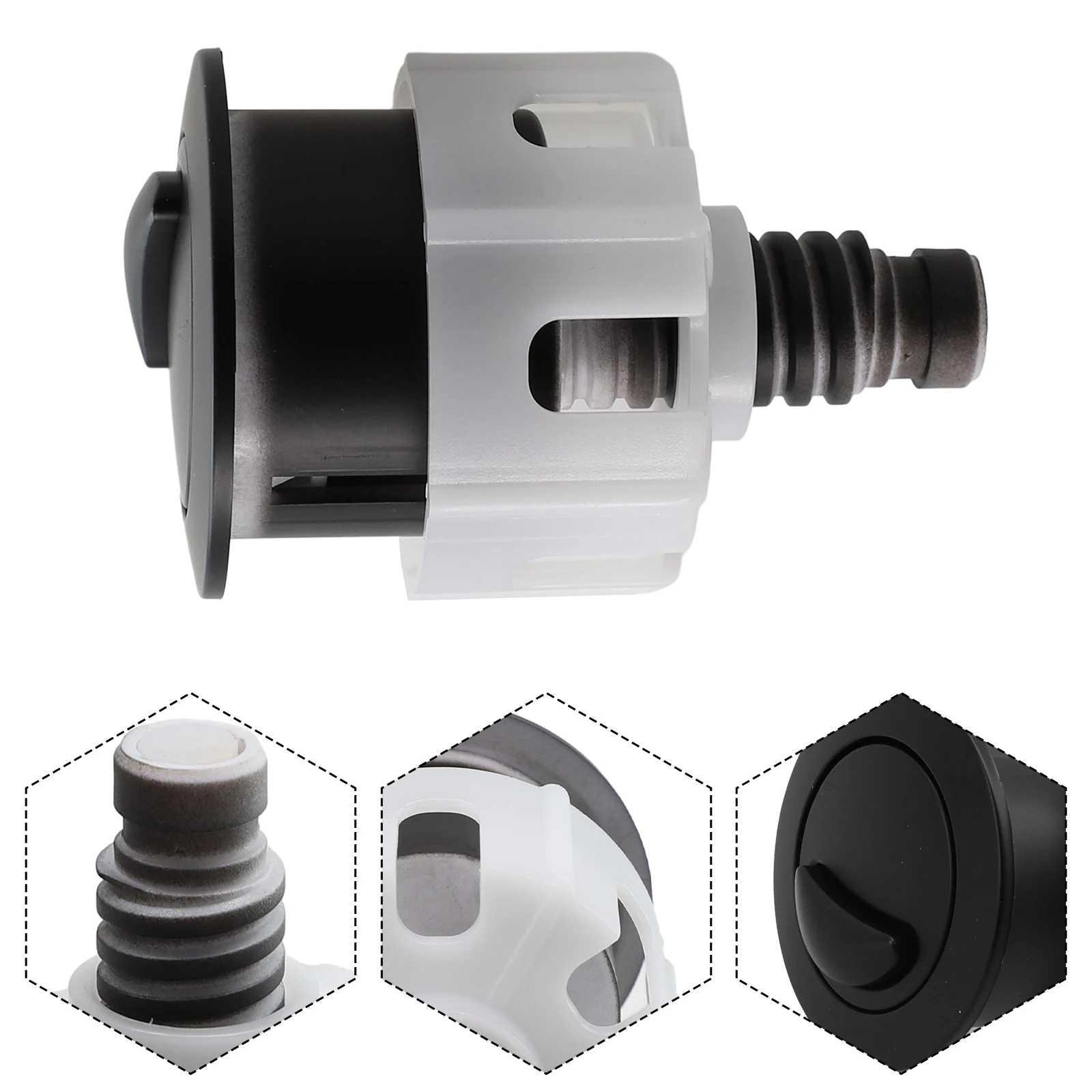 Switch Push Button Water Saving Home Improvement Replacement 38-49mm ABS Accessories Bthroom Toilet High Quality