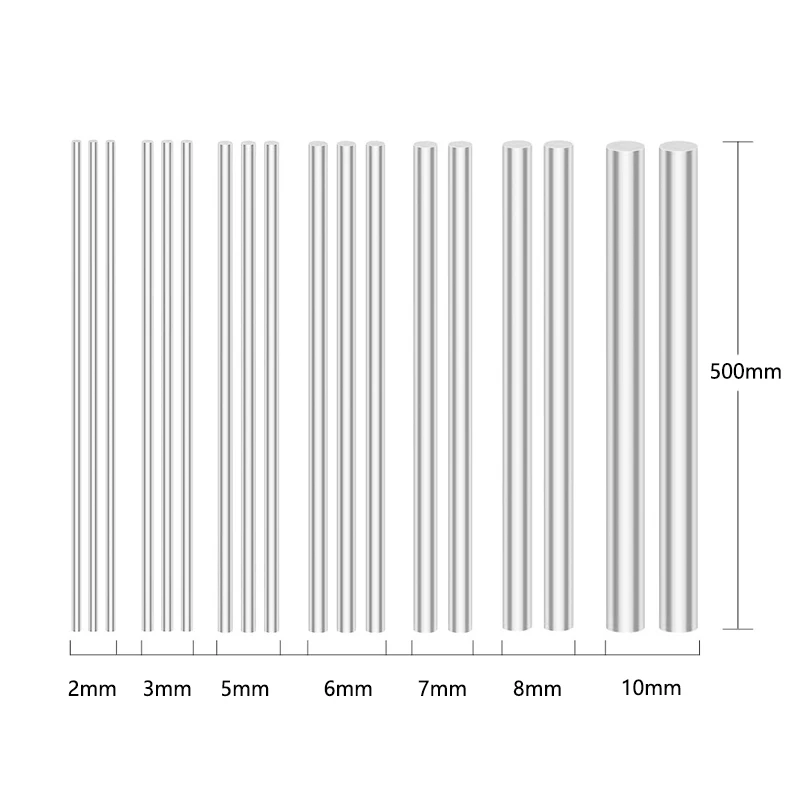 1/5pcs Aluminum Rod,Diameter2-180mm, Aluminum Round Bar,Good Electroplating Properties, Anti-Corrosion