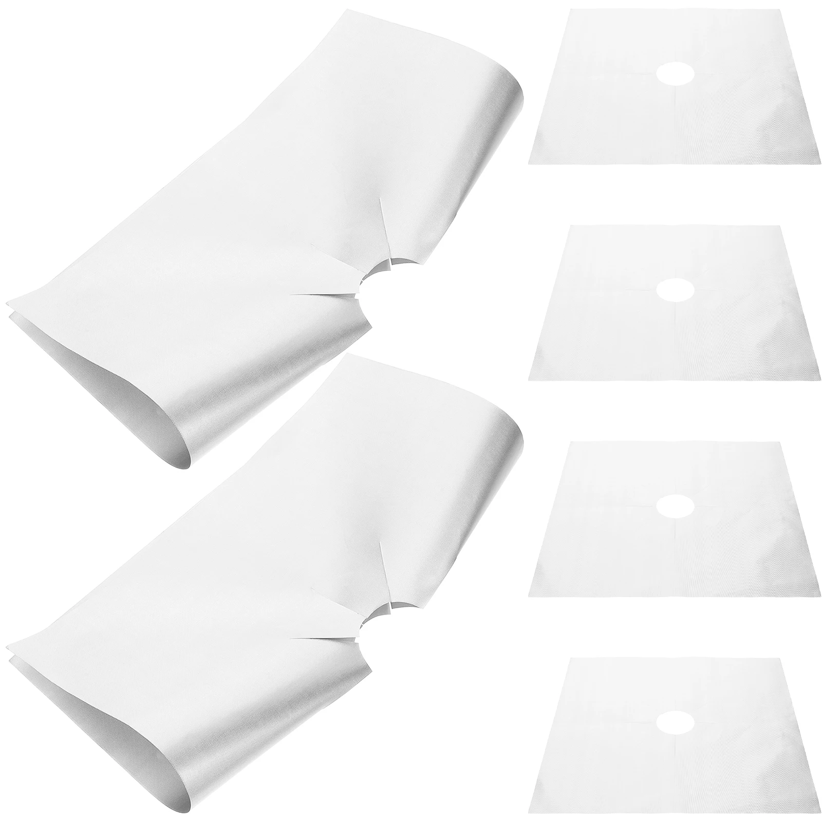 

6 Pcs Furnace Surface Protective Pad Gas Cooker Liners Stove Protectors Covers Stoves