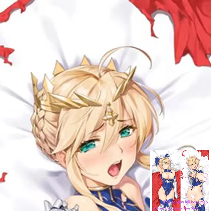 

Dakimakura Anime Pillow Cover Fate GrandOrder FGO Double Sided Print Life-size Body Decoration