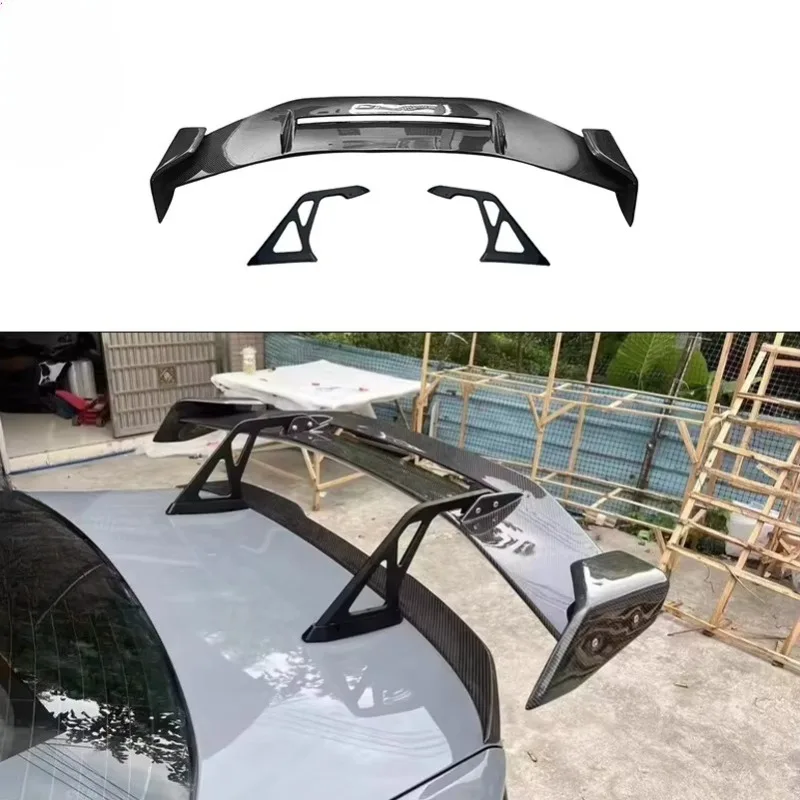 AD R3 Style Carbon Fiber Rear Spoiler Wings for All for BMW Models M2 M3 M4 M5 2 3 4 5 Series G87 G80 G82 G90 Universal for Seda