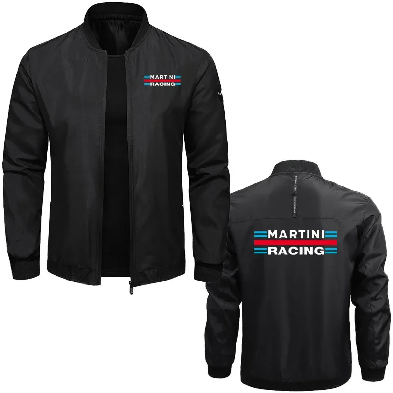 

Men's jacket High-end men's Spring Autumn Outdoor sports Adventure tactical jacket Martini Racing Solid color zip jacket for men