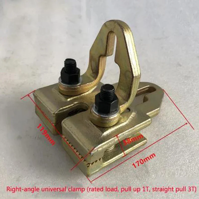 Body Repair Sheet Metal Fixture Heavy Right Angle Universal Clamp 1pc