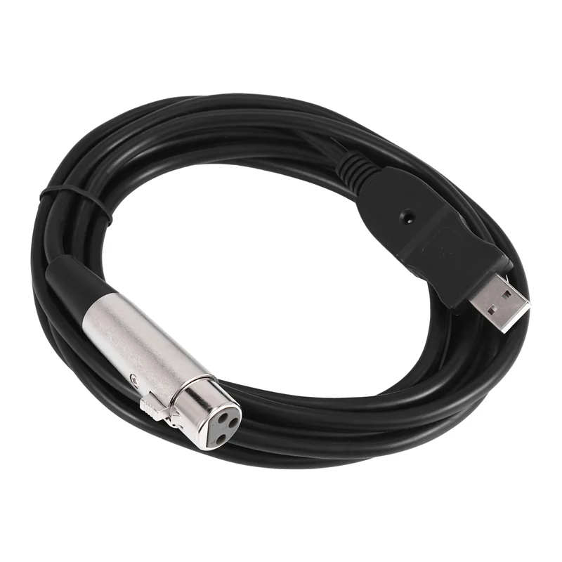 AA60- USB 남성 - XLR 여성 마이크 USB 마이크 링크 케이블 새 제품