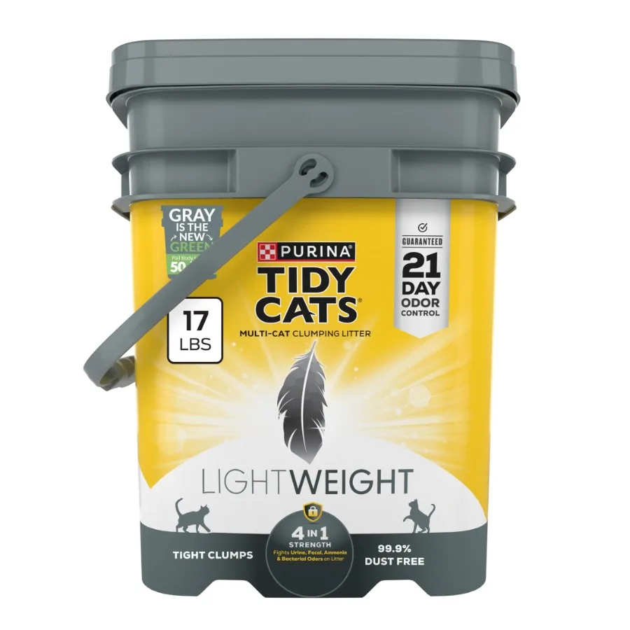 

Наполнитель для кошачьего туалета Purina 4-в-1 Strength Lightweight с цветочным ароматом для контроля запаха и комкования, для домов с несколькими кошками