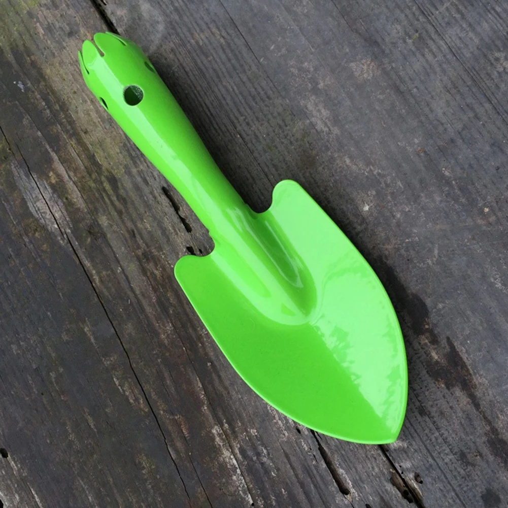

Gardening Shovel Round Handle Garden Hand Shovel Portable Planting Trowel Shovel Multifunction for Teens Kids