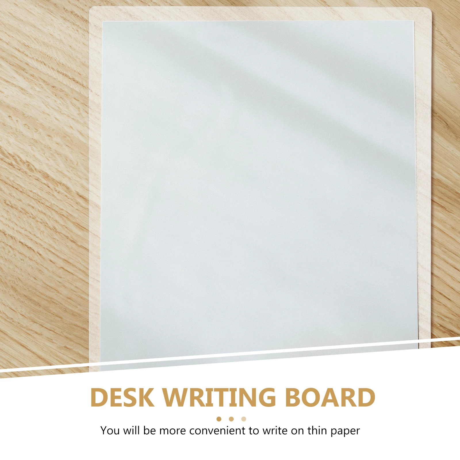 

5 Sheets A3 Transparent Plastic Writing Pads Clear Desk Accessories Waterproof Drawing Boards School Supplies Exam Plates