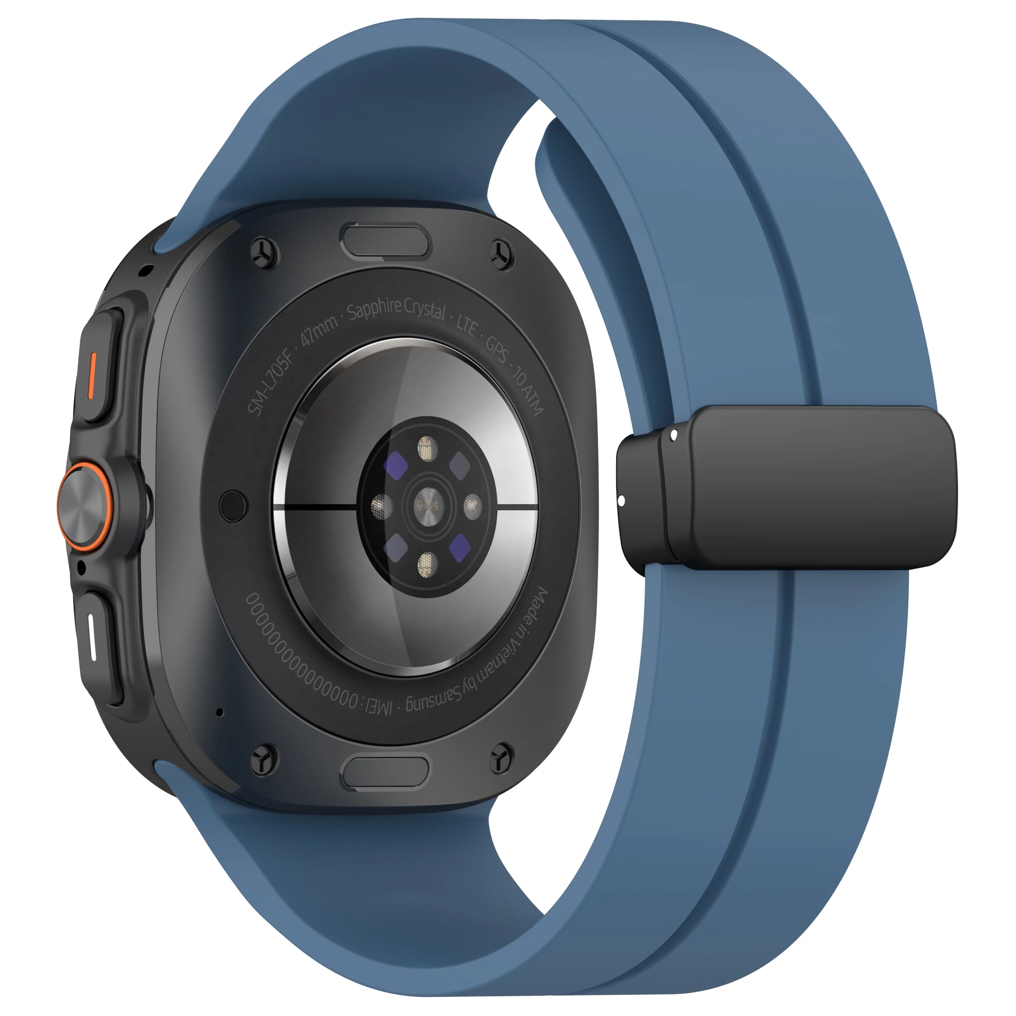 D-K Pulseira para relógio Samsung Galaxy, pulseira ultra, pulseira smartwatch, pulseira esportiva, 47mm