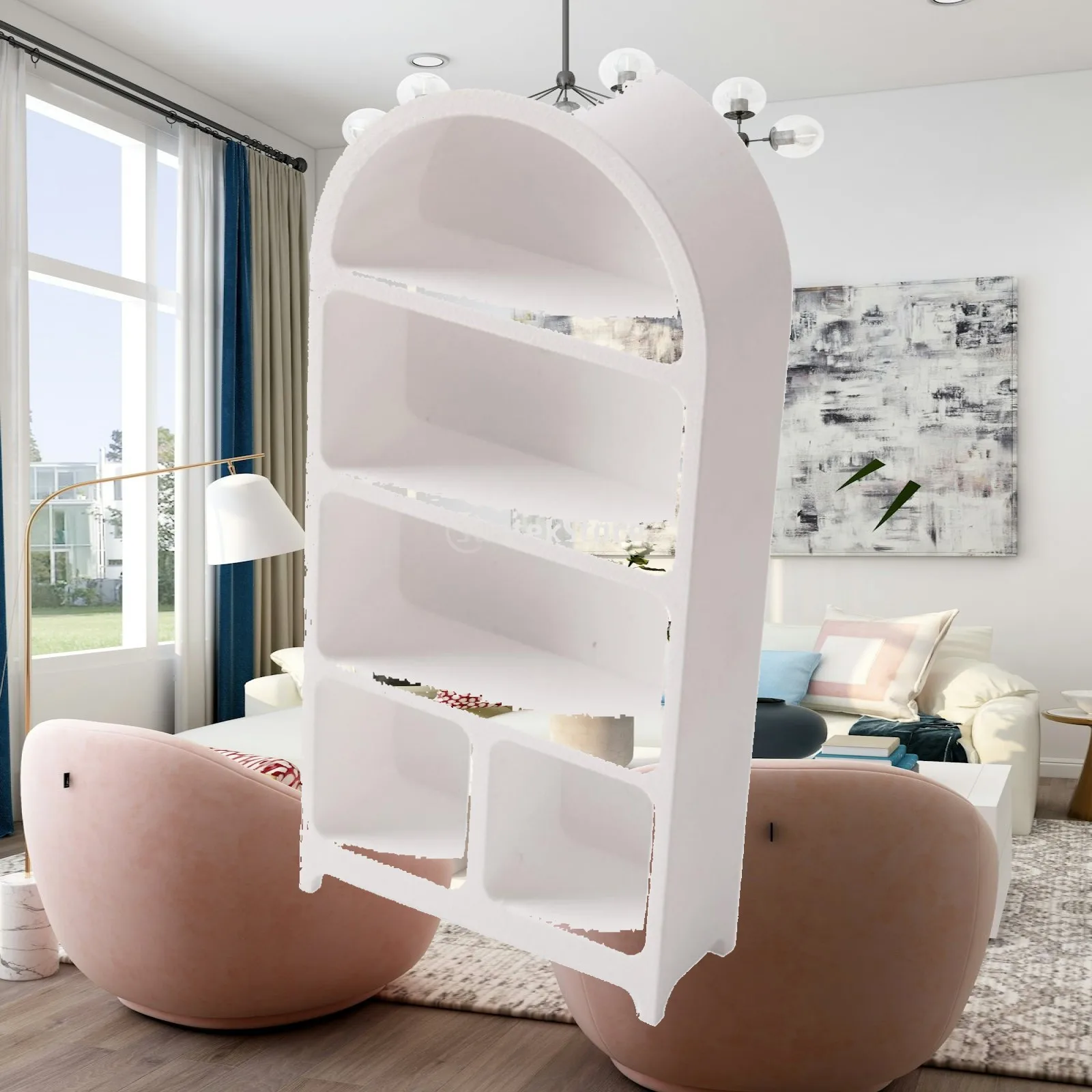 1:12 Scale Miniature Cupboard Organizer,Classic Display Shelf Dollhouse Bookshelf Doll House Cabinet for Miniature Scene Diorama
