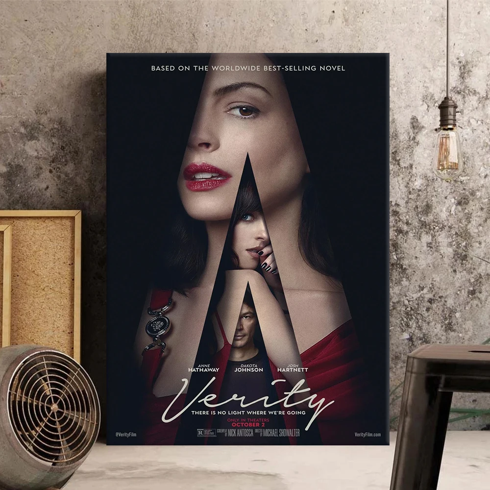 Verity 2026 Movie Poster Canvas Wall Art Print Mural Suspense Film Decorative Painting for Home Living Room Decor Gift Unframed