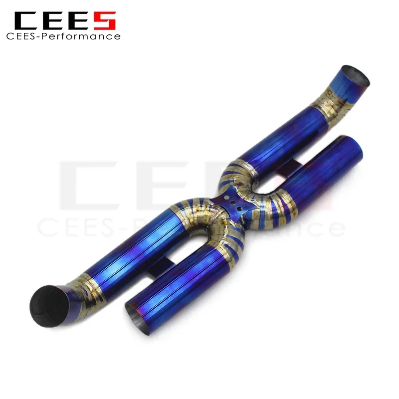 CEES For PORSCHE 911 992 Turbo S 3.8T 2020-2023 Performance  Race version Exhaust Pipe Straight exhaust