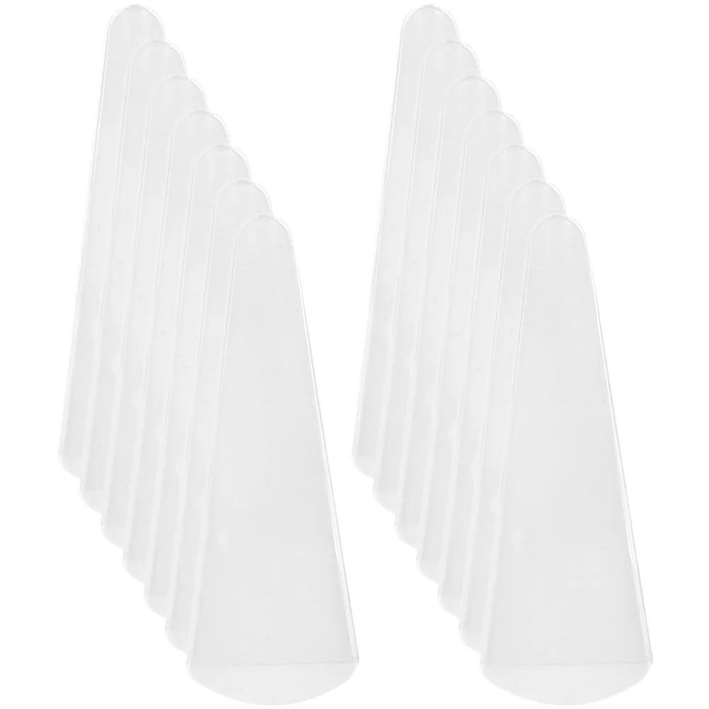 

100pcs PVC Transparent Scissors Covers Durable Safe Storage for Hairdressing Salon Shears Dead Skin Protective Cases