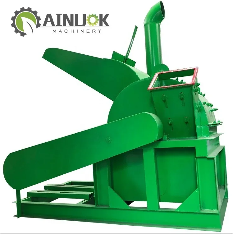 Electric Motor Hammer Mill Wood Shredder & Chip Crusher with 2-3T/H Capacity High Efficiency