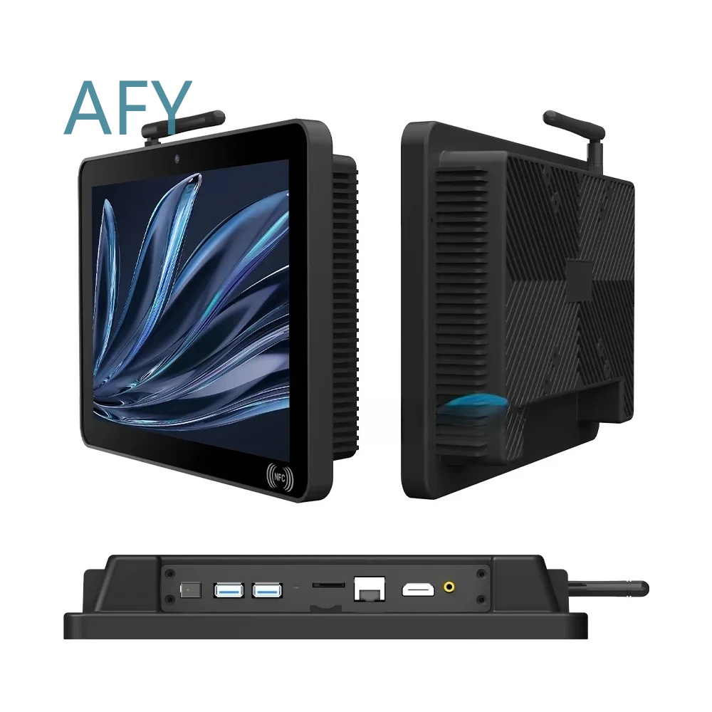 Custom Outdoor IP67 Waterproof Embedded Capacitive Touch Screen Panel PC for Android 7.1 10 inch 15 inch Industrial All in