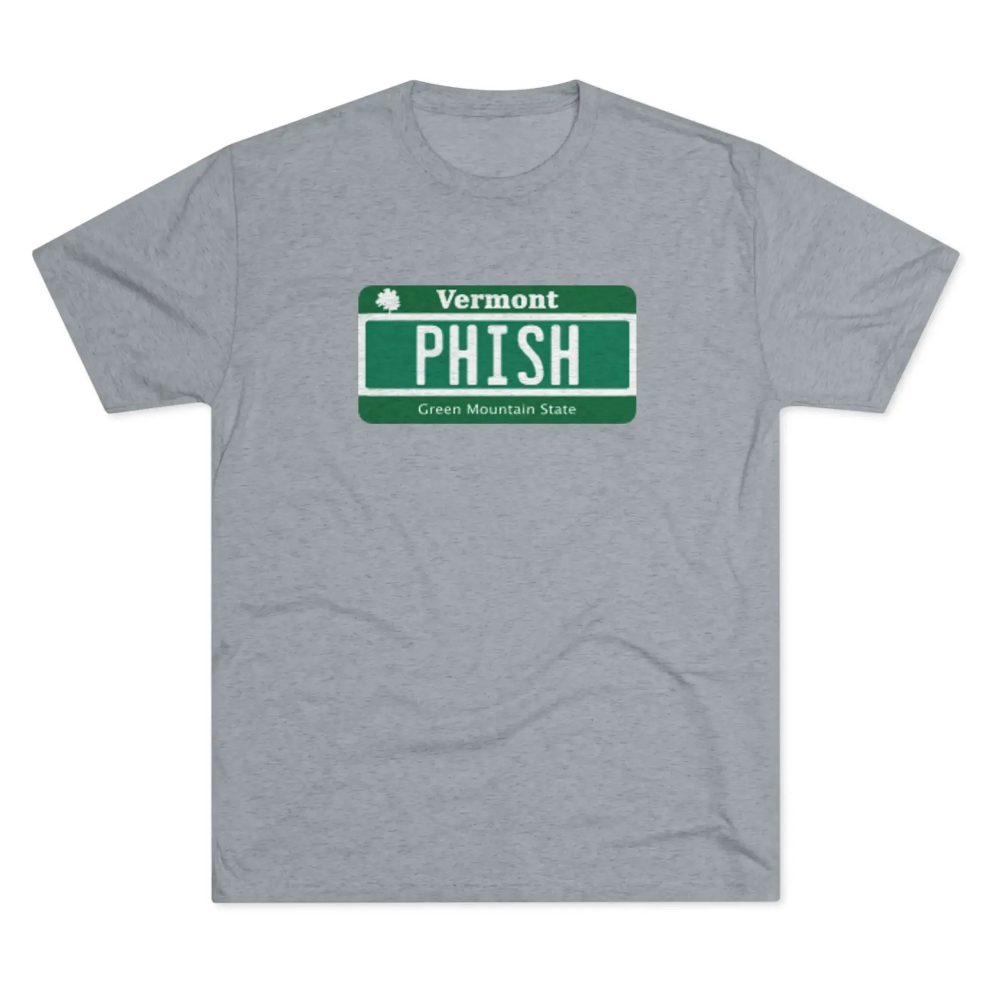 Phish Vermont License Plate T Shirt