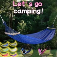 Outdoor Hammock Chair - Portable Camping Swing with Stand, Hanging Chair for Garden, Patio & Backyard Relaxation Camping