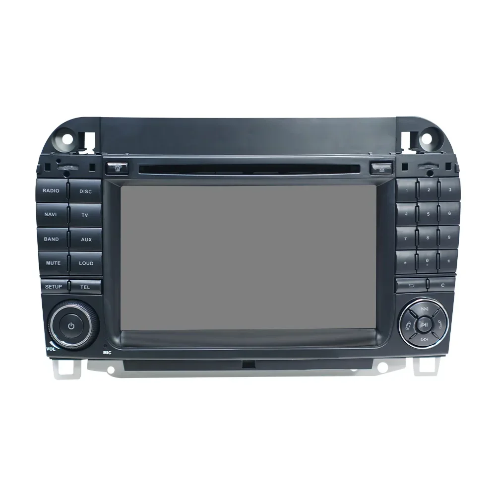 CHSTEK-reproductor Multimedia con Android 13 y navegación GPS para Mercedes Benz, autorradio con Carplay, Bluetooth, WIFI, 4G, DSP, Clase S para Mercedes Benz/CL W220 W215 S320 S430