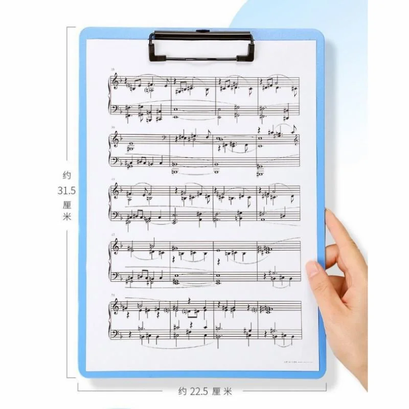 A4 Frosted File Folder Paper Clipboard Writing Pad Splint Memo Clip Board Document Holder School Office Stationery Supplies