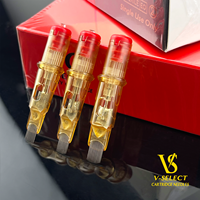 EZ V-Select Tattoo Cartridge Needles #08 0.25mm Bugpin Curved Magnum Round Magnum Disposable Tattoo Needle Supplies 20pcs/Box
