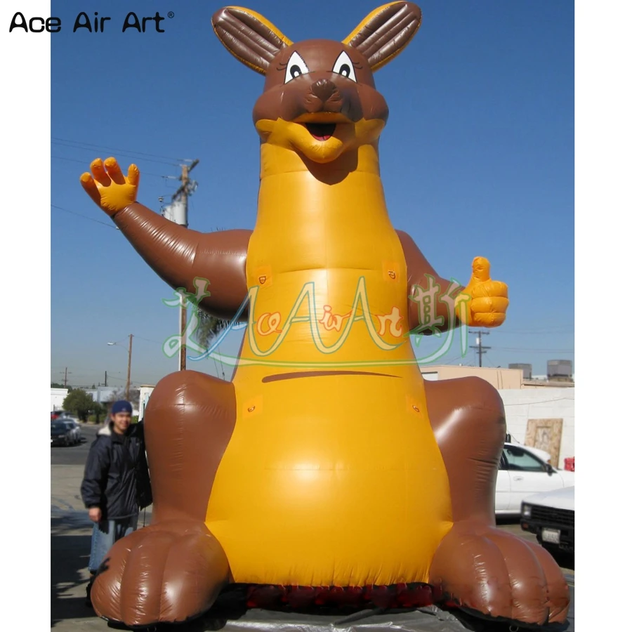 Say Good Advertising Inflatable Kangaroo Model,Inflatable Kangaroo Animal For Outdoor Promotion Event Party Made By Ace Air Art