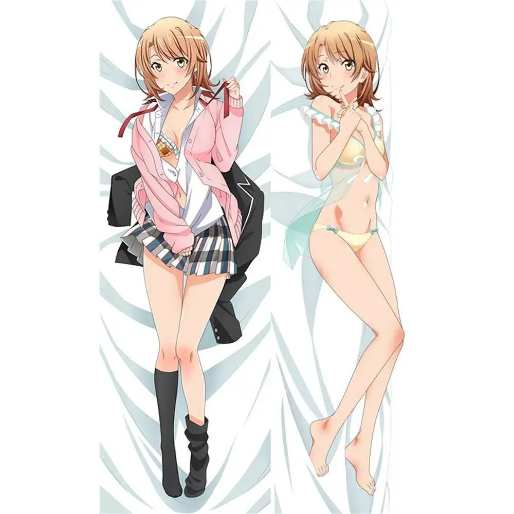 أنيمي Isshiki Iroha المخدة شبابي رومانسية كوميديا خاطئة كما توقع Dakimakura هينغ كيس وسادة للجسم