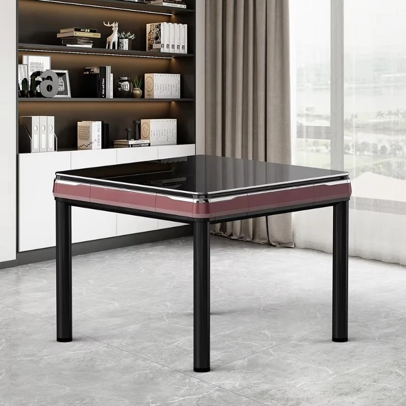 Fully Automatic Foldable Modern Mahjong Table Electric Tile Scorer Home Use Tile Sorting Masters Mahjong Machine Plastic