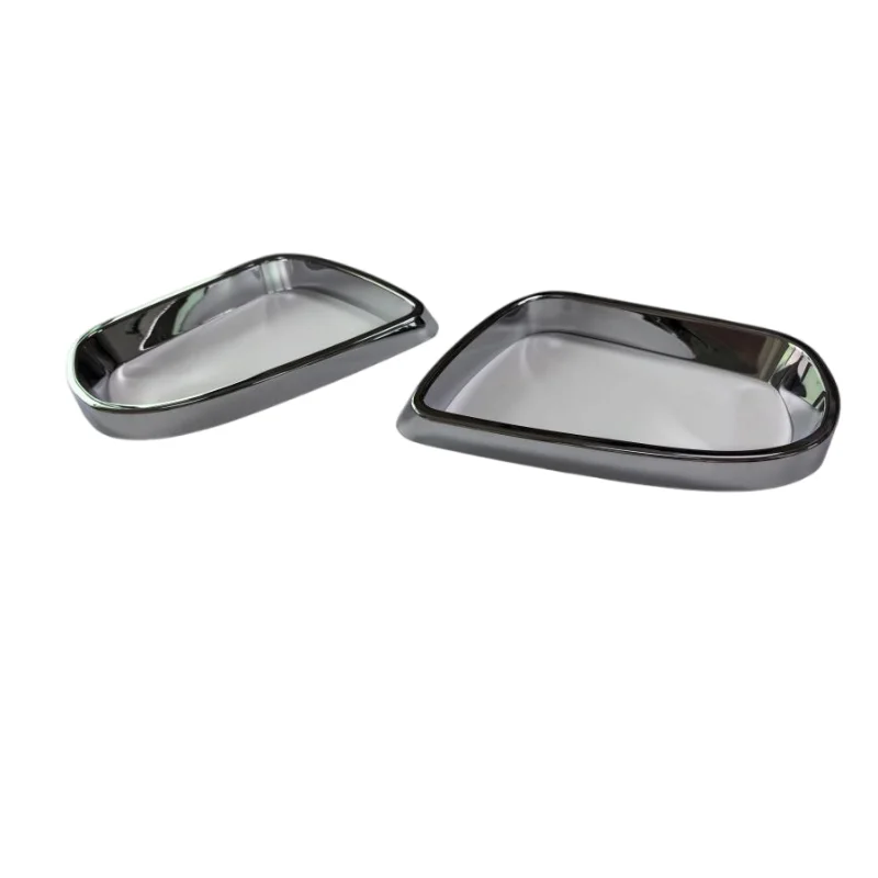

One Pair for Left and Right Sides Chrome Side Mirror Frame For Mercedes Benz W207 E Class Coupe Pre-Facelift