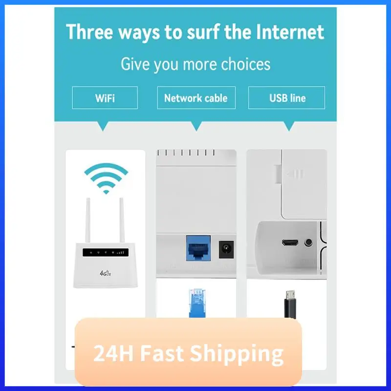 1 PCS Bianco Scheda Wireless LTE Router Ripetitore 4G Sim Card Router Mobile Hotspot Condividi R102 Per Home Office Spina UE