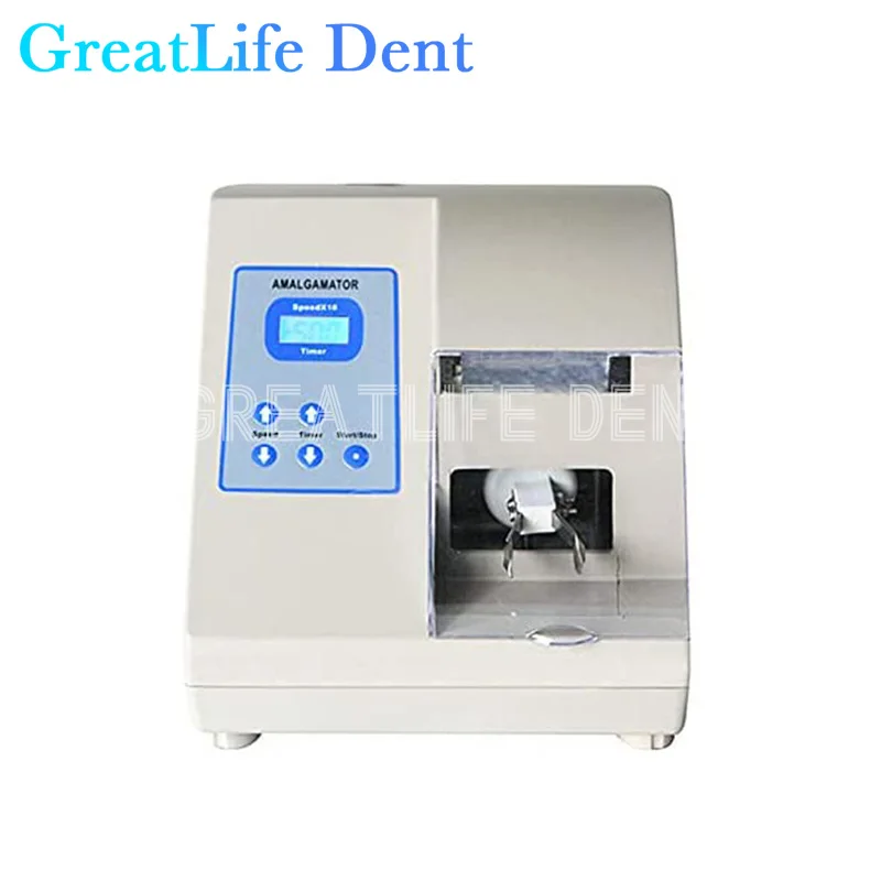 

GreatLife Dent Digital Lcd Display Time Speed Adjust 40w 2800rpm 5000rpm Material Mixer Dental Amalgam Amalgamator Machine