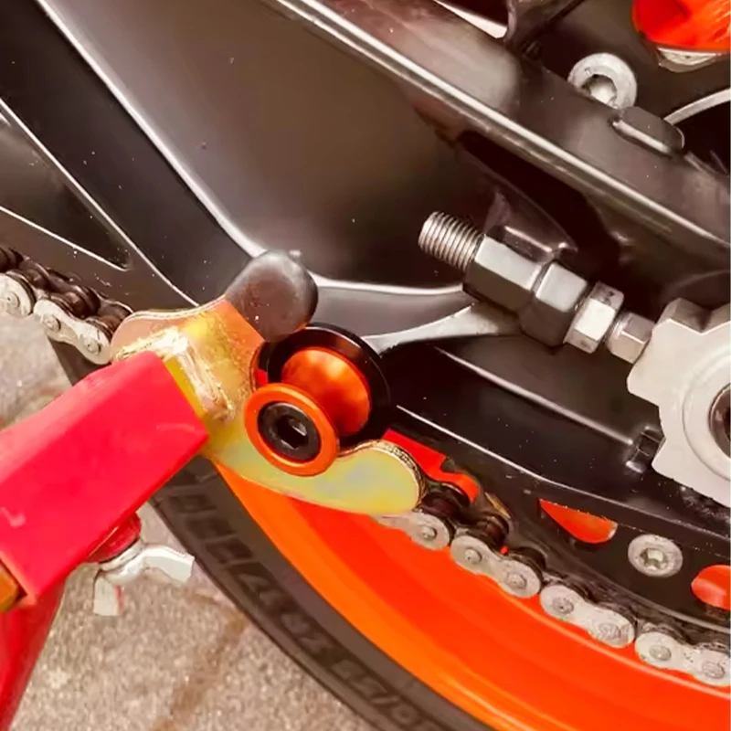 For KTM 1290 390 790 890 1050 1090 1190 Adventure Super Duke 690 790 890 DUKE Motorcycle M10 Swingarm Spool Slider Stand Screws view 3