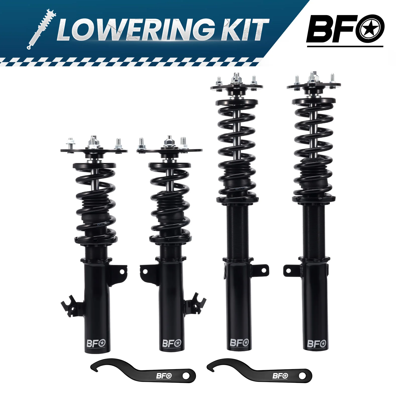 Coilovers For Toyota Camry 1992-2001 Shock Absorber Coilover Spring & Shock Assembly Coil For Toyota Solara 1999-2003