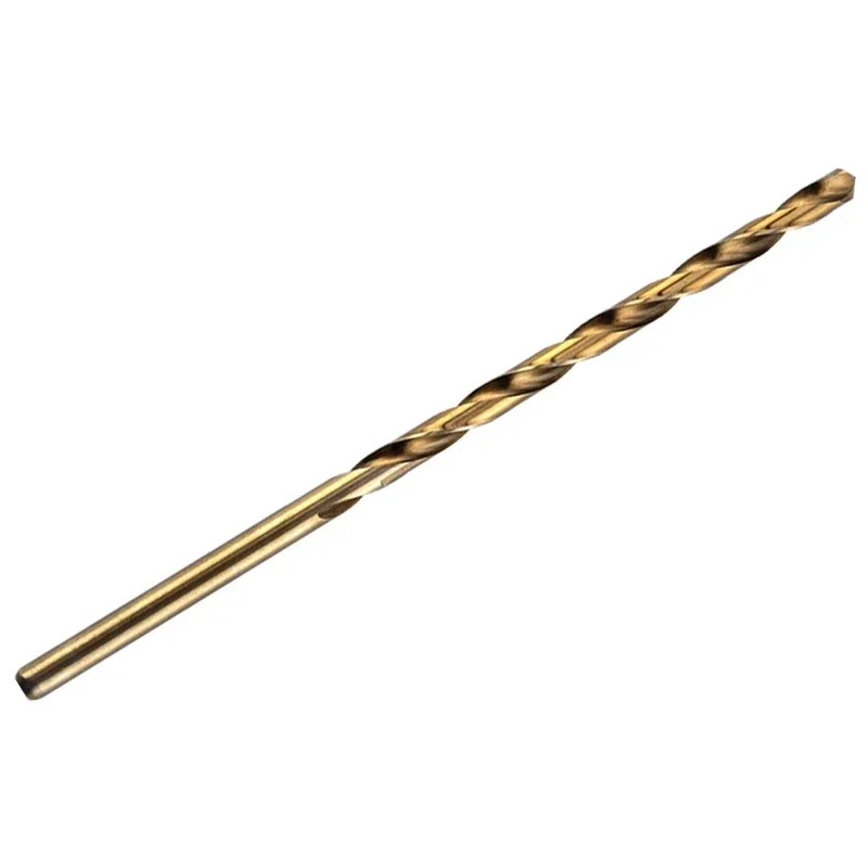 Oal HSS-CO 5% コバルトドリルビット、合金鋼および鋳鉄、m35、3mm-10.5x200mm、1個
