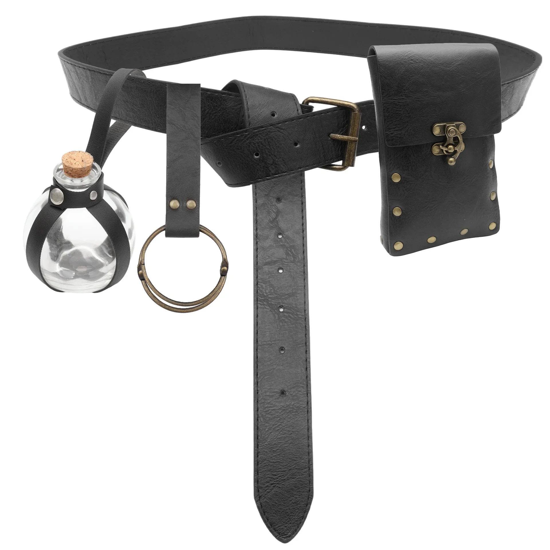 هالوين القرون الوسطى خمر المرأة دراجة نارية حقيبة البخار فاسق الرجعية السيدات الدعائم الإكسسوارات الملابس التكميلية