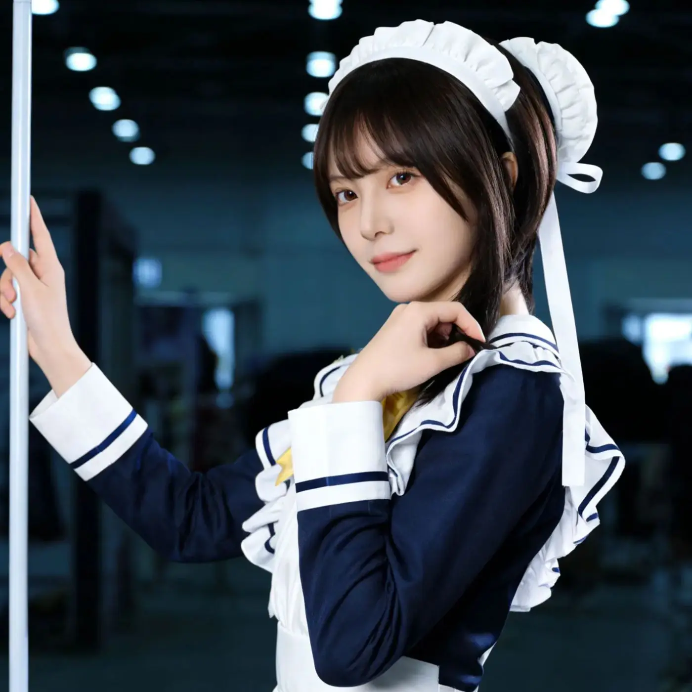 

Парик для косплея GAME Cafe Stella to Shinigami no Chou Shiki Natsume, черный короткий синтетический парик для вечеринок и Хэллоуина