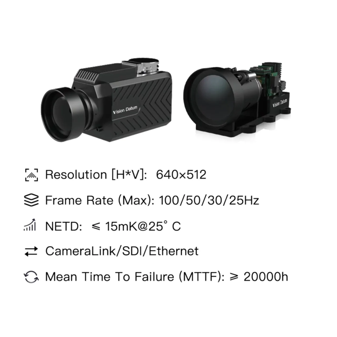 Cooled InSb Detector 320x256 Mid-Wave Infrared Imaging Hyperspectral MWIR Camera for Environmental Gas Monitoring