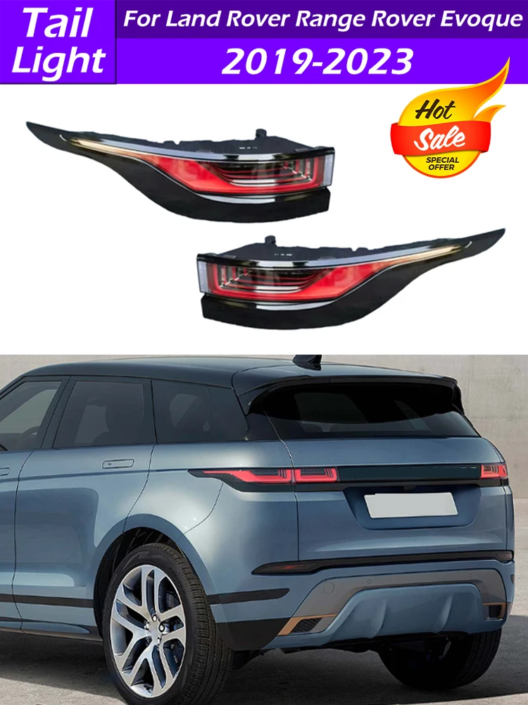 LR 128382   LR 128379   Led Auto Achterbumper Achterlicht Achterlicht Waarschuwing Stop Remlicht Voor Land Rover Range Rover Evoque 2019-2023 - afbeelding 2