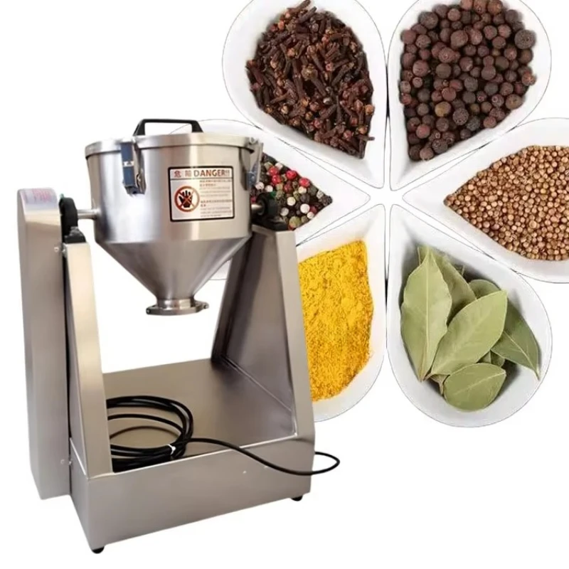 

Electric grinder 5kg 10kg 15kg 20kg 25kg 30kg 50kg Laboratory automatic small dry food chemical powder cone mixer