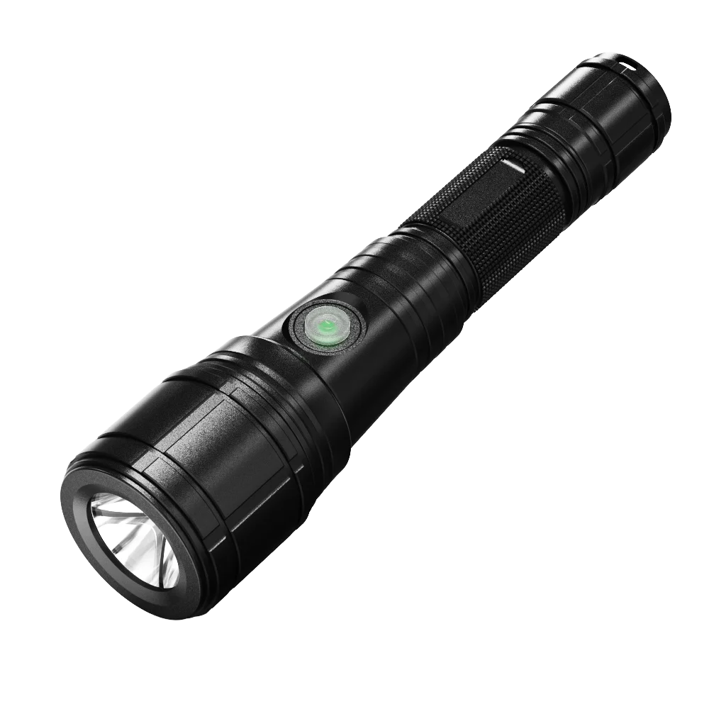 Manufacturer Zoom Scuba Diving Light XPL2 Super Bright 1000lm 18650 diving Flashlight Focusable 100 meters waterproof Type-C