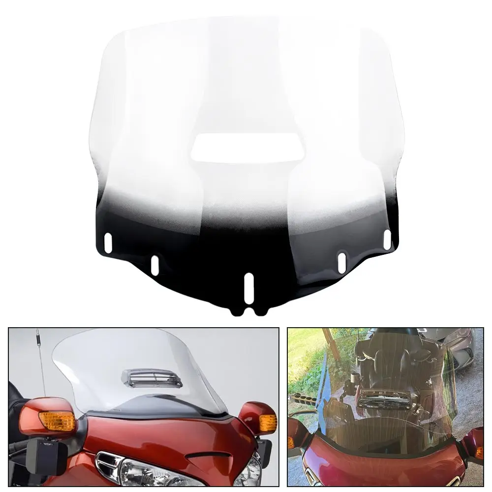 

Motorcycle Clear Windshield Fairing Windscreen Wind Deflector For Honda Goldwing Gold Wing GL1800 Audio Airbag ABS 2001-2005