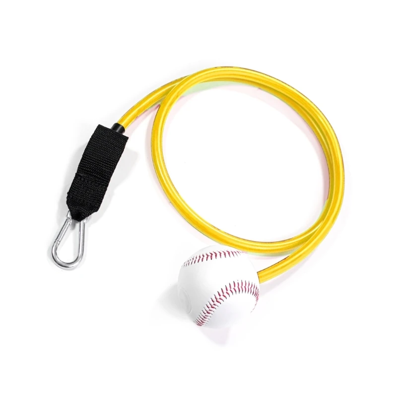 Baseball Rubber Baseball Throwing Trainer Resistance Band Baseball Exercise Band with Interchangeable Baseball Grip TOP quality