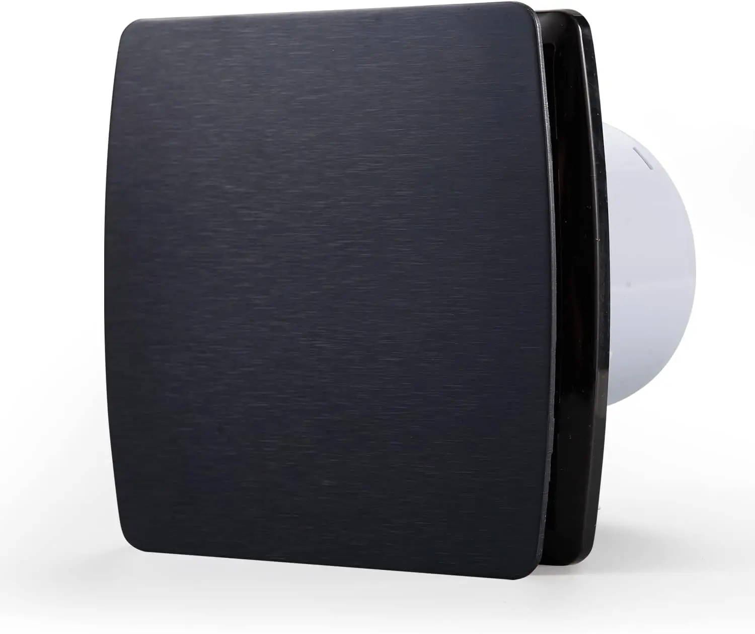 

Black Bathroom Fan 110 CFM 1.0 Sone 5.9' Duct Square Ceiling or Wall Mount Ventilation Exhaust Fan for Bathroom/Corridor