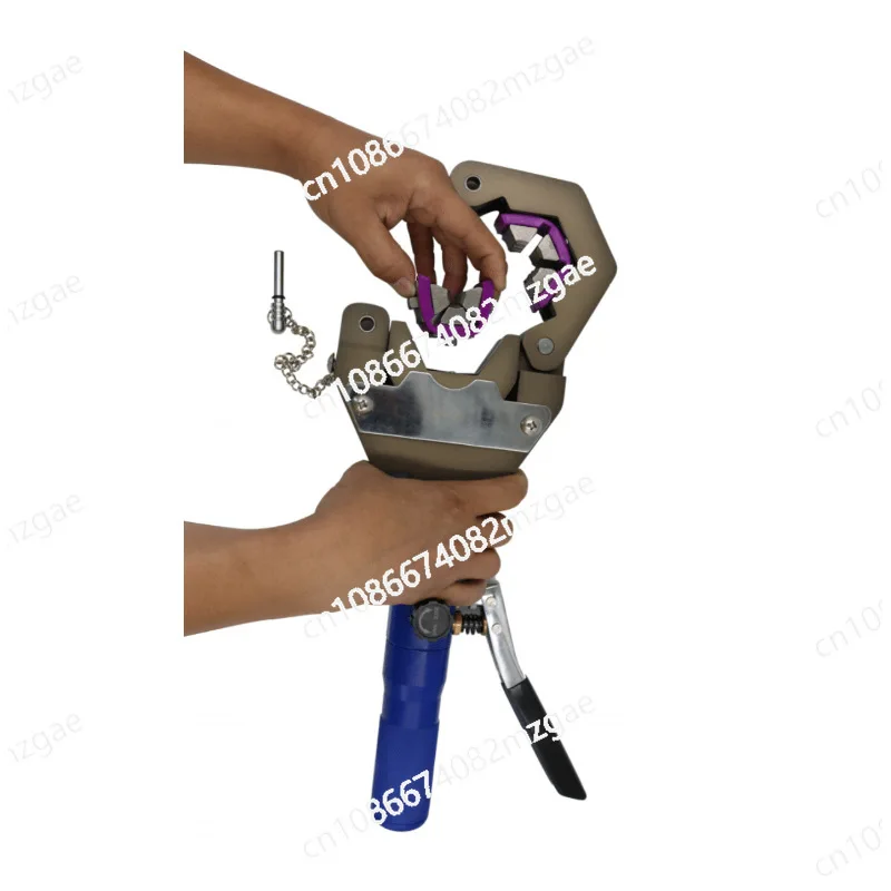 

Automotive Air Conditioning Portable Pipe Press Manual Hydraulic Pipe Press Hose Crimping Tool Crimping Clamp Pipe Beer
