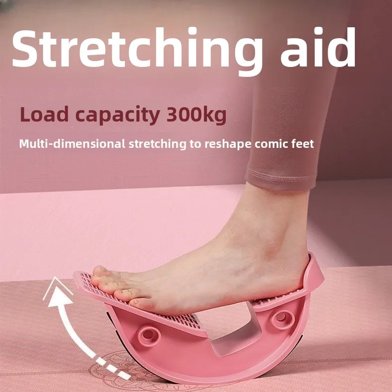 1pc Foot Rocker Calf Ankle Stretch Board for Achilles Tendinitis Muscle Stretch Massage Fitness Pedal Stretcher Plantar for Yoga